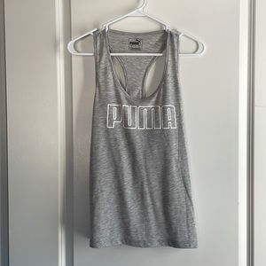 Puma racer back workout tank top